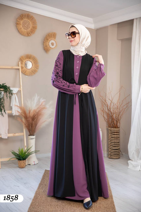 Yelekli elbise 1858